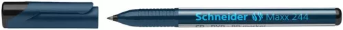 SCHNEIDER Alkoholos marker, CD/DVD, 0,7 mm, SCHNEIDER "Maxx 244", fekete