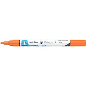   SCHNEIDER Dekormarker, akril, 2 mm, SCHNEIDER "Paint-It 310", narancssárga