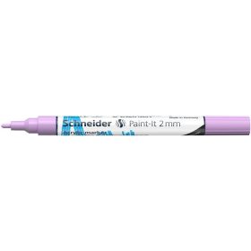   SCHNEIDER Dekormarker, akril, 2 mm, SCHNEIDER "Paint-It 310", pasztell-lila