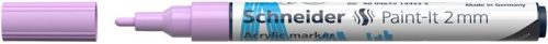 SCHNEIDER Dekormarker, akril, 2 mm, SCHNEIDER "Paint-It 310", pasztell-lila