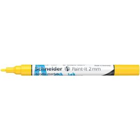   SCHNEIDER Dekormarker, akril, 2 mm, SCHNEIDER "Paint-It 310", sárga