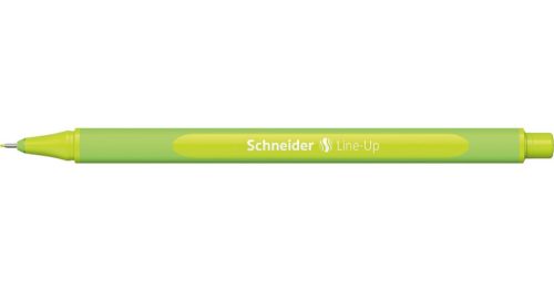 SCHNEIDER Tűfilc, 0,4 mm, SCHNEIDER "Line-Up", neonzöld