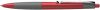 SCHNEIDER Golyóstoll, 0,5 mm, nyomógombos, SCHNEIDER "Loox", piros