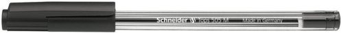 SCHNEIDER Golyóstoll, 0,5 mm, kupakos, SCHNEIDER "Tops 505 M", fekete