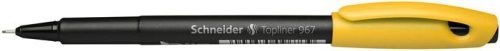 SCHNEIDER Tűfilc, 0,4 mm, SCHNEIDER "Topliner 967", sárga