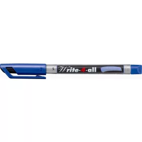   STABILO Alkoholos marker, 0,4 mm, kúpos, STABILO "Write-4-all", kék