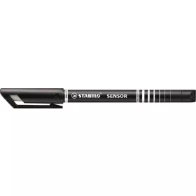 STABILO Tűfilc, 0,3 mm, STABILO "Sensor", fekete