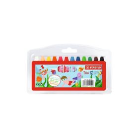 STABILO Olajpasztell kréta, STABILO, 12 különböző szín