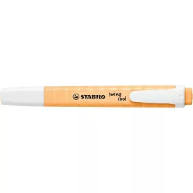   STABILO Szövegkiemelő, 1-4 mm, STABILO "Swing cool Pastel", halvány narancs