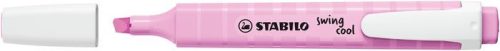 STABILO Szövegkiemelő, 1-4 mm, STABILO "Swing cool Pastel", deres málna