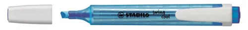 STABILO Szövegkiemelő, 1-4 mm, STABILO "Swing Cool", kék