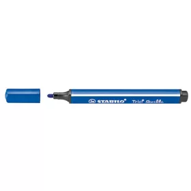   STABILO Filctoll, 1,5-2 mm, rugós hegy, STABILO "Trio Scribbi", kék