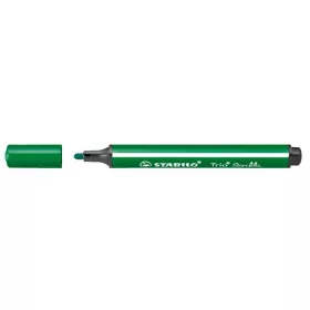   STABILO Filctoll, 1,5-2 mm, rugós hegy, STABILO "Trio Scribbi", zöld