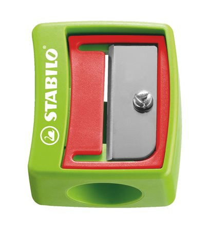 STABILO Hegyező, egylyukú, STABILO "Woody 3 in 1", vegyes színek