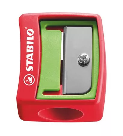 STABILO Hegyező, egylyukú, STABILO "Woody 3 in 1", vegyes színek