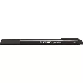   STABILO Filctoll, 0,8 mm, STABILO "Point Max", fekete