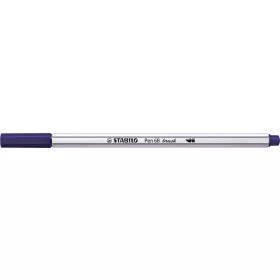   STABILO Ecsetirón, STABILO "Pen 68 brush", sötétkék