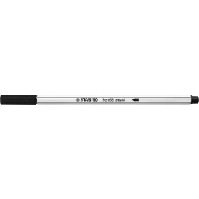 STABILO Ecsetirón, STABILO "Pen 68 brush", fekete