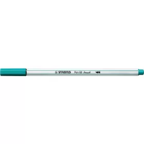   STABILO Ecsetirón, STABILO "Pen 68 brush", türkizkék