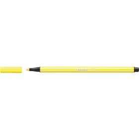   STABILO Filctoll, 1 mm, STABILO "Pen 68", neon sárga