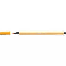   STABILO Filctoll, 1 mm, STABILO "Pen 68", neon narancssárga