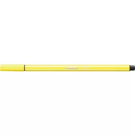   STABILO Filctoll, 1 mm, STABILO "Pen 68", citromsárga