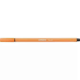   STABILO Filctoll, 1 mm, STABILO "Pen 68", halvány narancssárga