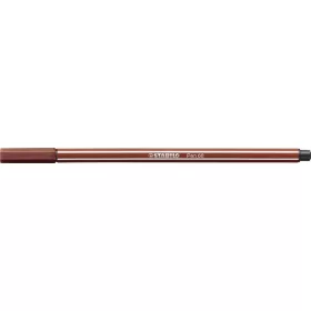   STABILO Filctoll, 1 mm, STABILO "Pen 68", téglavörös