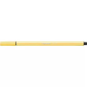 STABILO Filctoll, 1 mm, STABILO "Pen 68", sárga
