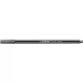   STABILO Filctoll, 1,4 mm, STABILO "Pen 68 metallic", ezüst