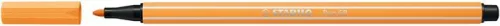 STABILO Filctoll, 1 mm, STABILO "Pen 68", papaya