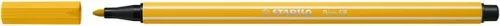 STABILO Filctoll, 1 mm, STABILO "Pen 68", curry