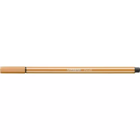   STABILO Filctoll, 1 mm, STABILO "Pen 68", sötétokker