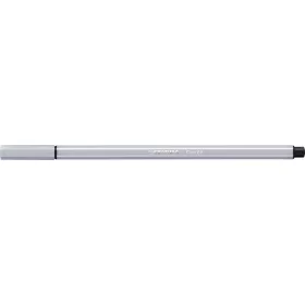   STABILO Filctoll, 1 mm, STABILO "Pen 68", világos szürke