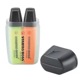   STABILO Szövegkiemelő készlet, 2-5 mm, STABILO "Boss Big Box", 4 különböző szín