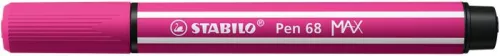 STABILO Filctoll, 1-5 mm, vágott hegy, STABILO "Pen 68 MAX", pink