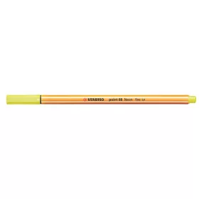   STABILO Tűfilc, 0,4 mm, STABILO "Point 88", neon sárga