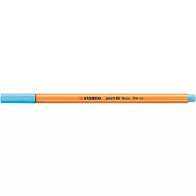   STABILO Tűfilc, 0,4 mm, STABILO "Point 88", neon kék