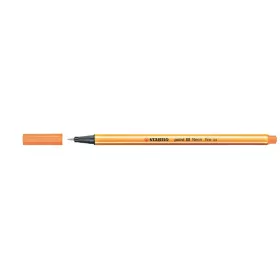   STABILO Tűfilc, 0,4 mm, STABILO "Point 88", neon narancssárga