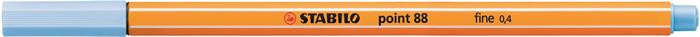 STABILO Tűfilc, 0,4 mm, STABILO "Point 88", jégkék