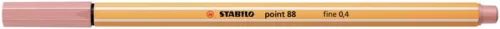 STABILO Tűfilc, 0,4 mm, STABILO "Point 88", hajnalpír