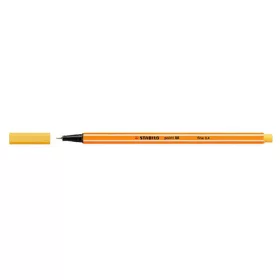   STABILO Tűfilc, 0,4 mm, STABILO "Point 88", sárga