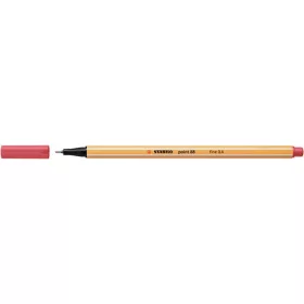   STABILO Tűfilc, 0,4 mm, STABILO "Point 88", rozsdavörös
