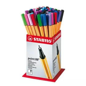   STABILO Tűfilc display, 0,4 mm, STABILO "Point 88 Mini", vegyes színek