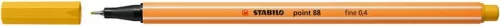 STABILO Tűfilc, 0,4 mm, STABILO "Point 88", curry