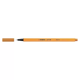   STABILO Tűfilc, 0,4 mm, STABILO "Point 88", okkersárga