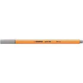   STABILO Tűfilc, 0,4 mm, STABILO "Point 88", közép jégszürke