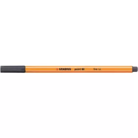   STABILO Tűfilc, 0,4 mm, STABILO "Point 88", payne-szürke
