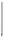 ART CRYSTELLA Ceruza, ezüst, fehér SWAROVSKI® kristállyal, 14 cm, ART CRYSTELLA®