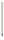 ART CRYSTELLA Ceruza, metál zöld, peridot zöld SWAROVSKI® kristállyal, 14 cm, ART CRYSTELLA®